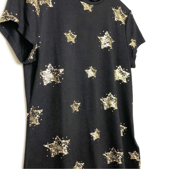 Ted baker, black gold star T-shirt - Picture 3 of 10